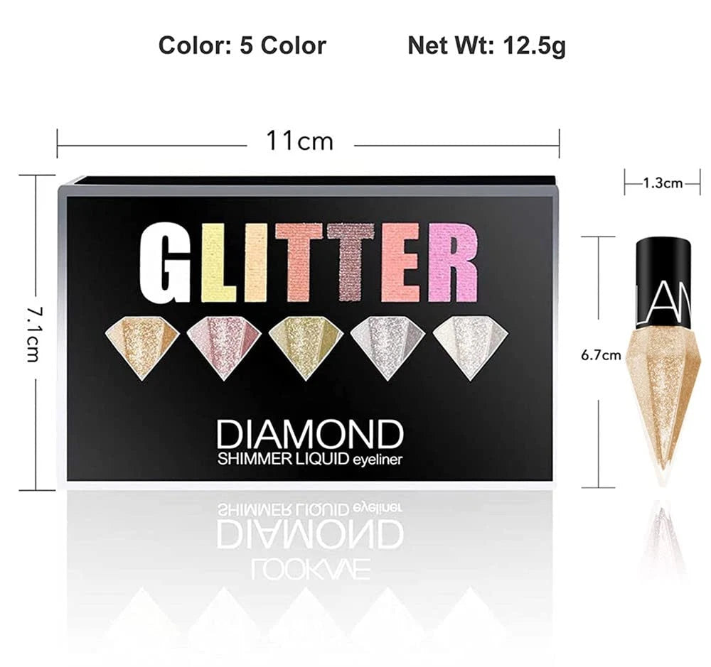 Diamond Glitter Liquid Eyeliner